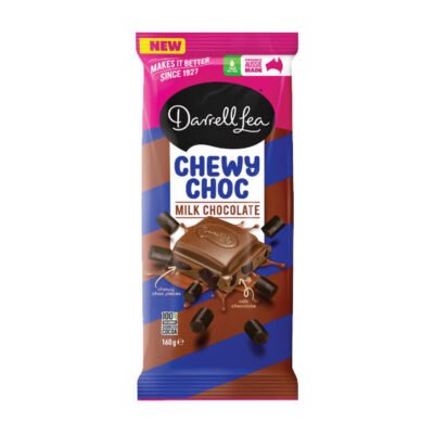 Darrell Lea Chewy Choc Milk Block 160g